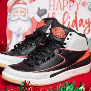Nike Air Jordan 2 Black Infrared Cement 23 – Men’s